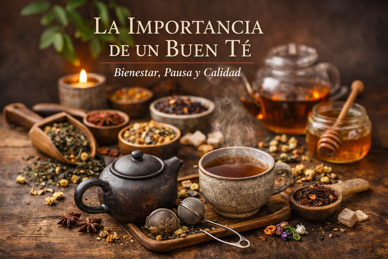 La importancia de un buen té: bienestar, pausa y calidad